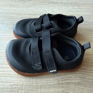 WHITIN Kids Black Sneakers with Brown Soles